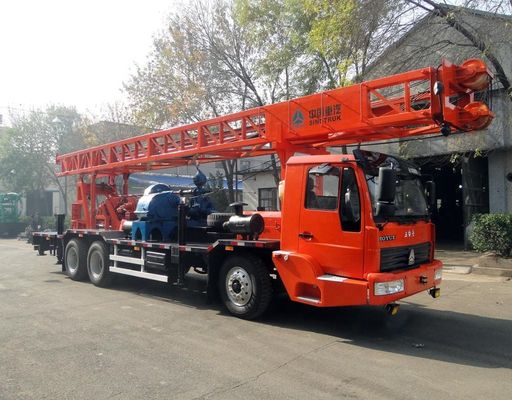 سعر جيد آلة الحفر المثبتة على شاحنة بئر الماء 300 متر BZC300ZY الانترنت